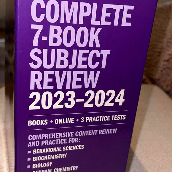 MCAT COMPLETE KAPLAN 2023-2024 BOOKS, ONLINE PREP AND 3 PRACTISE TESTS - Picture 2 of 3